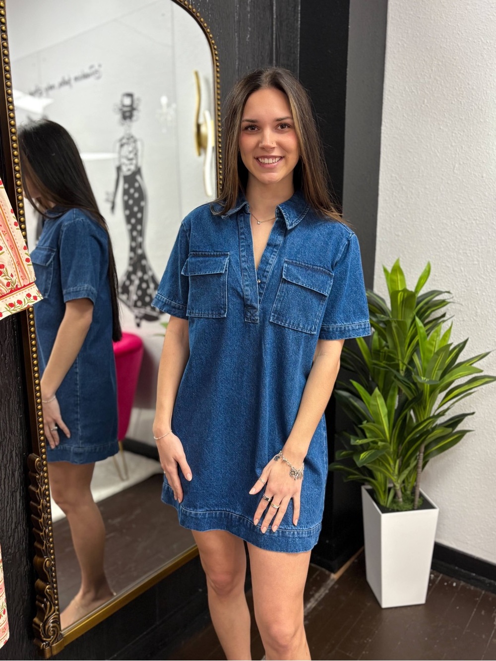 The Denim Daydream Dress